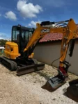 Mini-pelle JCB 35Z-1 – 2021 – 790 h – Garantie 12 mois