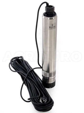 Pompe immergée de forage Einhell GC-DW 1000 – pompe électrique Inox eau claire – 1000W