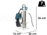 Pompe à immersion électrique pour eaux chargées Makita PF1110 – de 1100 watt